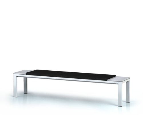 Benches - laminated desk, Artificial leather 420 x 2000 x 400